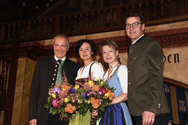 Dr Michael Moeller State Court Braeuhaus Director a D Utte Lehmann Irmgard Moeller Dr Joerg Lehmann New State Court Braeuhaus Director Munich 04 02 2026 Court Braeuhaus Takeover New State Court Braeuhaus Director Dr Joerg Lehmann Photo Munich