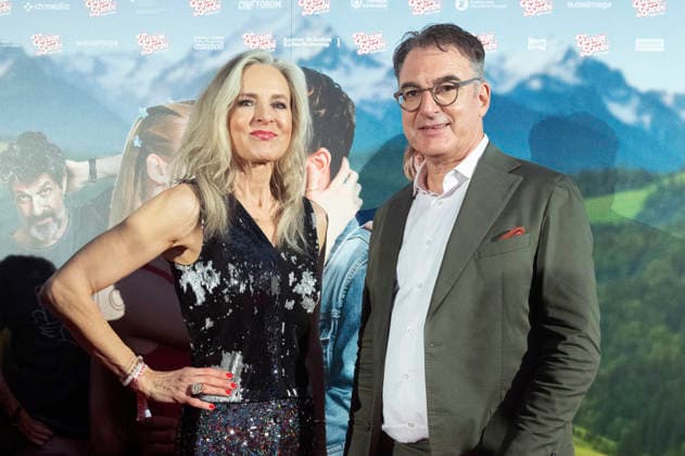 Christian Jungen with companion at the world premiere of the movie Ewigi Liebi at Abaton Zurich, 04 02 2026 Foto:xA.xRaemyx xFuturexImagex liebi_6225