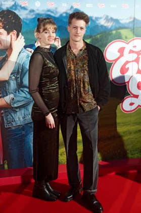 Gilles Marti with companion at the world premiere of the movie Ewigi Liebi at the Abaton Zurich, 04 02 2026 Foto:xA.xRaemyx xFuturexImagex liebi_6233