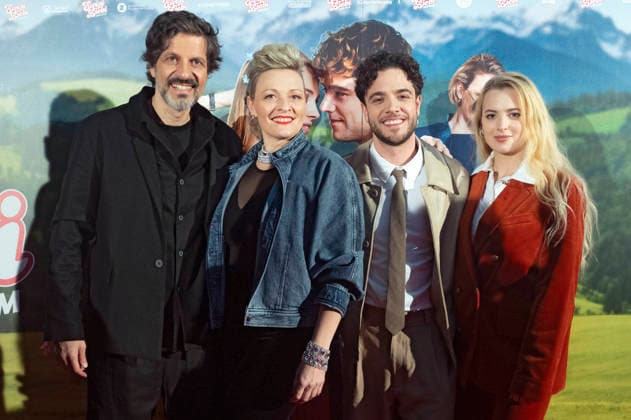 Pasquale Aleardi, Susanne Kunz, Luca Hänni and Elena Flury at the world premiere of the movie Ewigi Liebi at the Abaton Zurich, 04 02 2026 Foto:xA.xRaemyx xFuturexImagex liebi_6238
