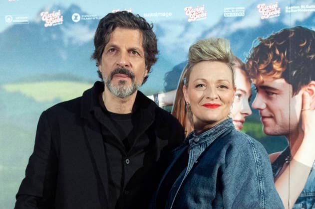 Pasquale Aleardi and Susanne Kunz at the world premiere of the movie Ewigi Liebi at the Abaton Zurich, 04 02 2026 Foto:xA.xRaemyx xFuturexImagex liebi_6246