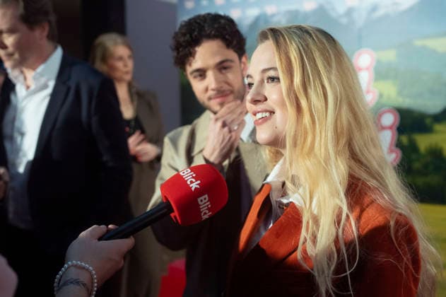 Luca Hänni and Elena Flury at the world premiere of the movie Ewigi Liebi at the Abaton Zurich, 04 02 2026 Foto:xA.xRaemyx xFuturexImagex liebi_6253