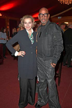 Dana Golombek and Pierre Sanoussi Bliss at the premiere of the play Klangrazzia 2 0 at the Bar jeder Vernunft Berlin, 04 02 2026 Foto:xM.xBehrensx xFuturexImagex klangrazzia_6226