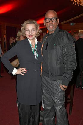Dana Golombek and Pierre Sanoussi Bliss at the premiere of the play Klangrazzia 2 0 at the Bar jeder Vernunft Berlin, 04 02 2026 Foto:xM.xBehrensx xFuturexImagex klangrazzia_6227