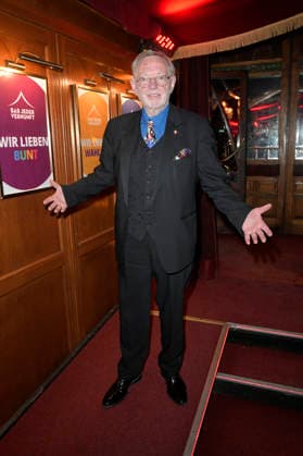 Hans Peter Wodarz at the premiere of the play Klangrazzia 2 0 at the Bar jeder Vernunft Berlin, 04 02 2026 Foto:xM.xBehrensx xFuturexImagex klangrazzia_6235