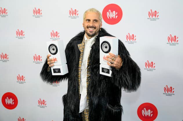 Music Industry Awards - MIA s Brussels, 04 02 2026 : Music Industry Awards - MIA s. Pix: Zwangere Guy . Credit: Peter De Smedt CC . Brussels Belgium  Copyright: xContentxCurationx PeterxDexSmedtx xCCx