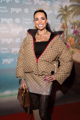 Gina Lisa Lohfink at the premiere of the 4th season of the TV reality format Promis unter Palmen at the Cinenova cinema in Cologne, 04 02 2026 Foto:xT.xNgox xFuturexImagex palmen_6206