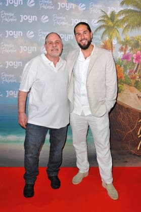 Promis unter Palmen Maurice and Frank Dziwak on the occasion of the premiere of the reality format Promis unter Palmen on 04 02 2026 at Cineova Cologne 20260204MWI107178