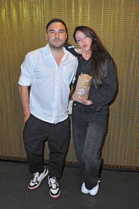 Promis unter Palmen Lars Steinhöfel and Sandra Sicora on the occasion of the premiere of the reality format Promis unter Palmen on 04 02 2026 at Cineova Cologne 20260204MWI107541