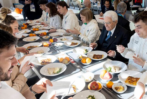 February 5, 2026, Milan, Rome, Italy: President of the Republic Sergio Mattarella during his visit to the Milan Cortina 2026 Olympic Village. Milan, italy 05 Feb 2026 Milan Italy  - ZUMAa289 20260205_zia_a289_020 Copyright: xPaulxGiandottix