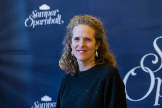 SemperOperaball 2026 Media event before the SemperOperaball 2026, Nora Schmid, Artistic Director Semperoper Dresden Dresden Saxony Germany