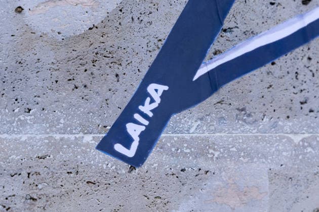 The new work by street artist Laika, entitled Ice out! , against the presence of ICE agents at the Milan-Cortina Olympics, appeared in Rome in front of the CONI headquarters on Viale Tiziano.  Copyright: xMatteoxNardonex xipa-agency.netx xMatteoxNardonex IPA_Agency_IPA70992714