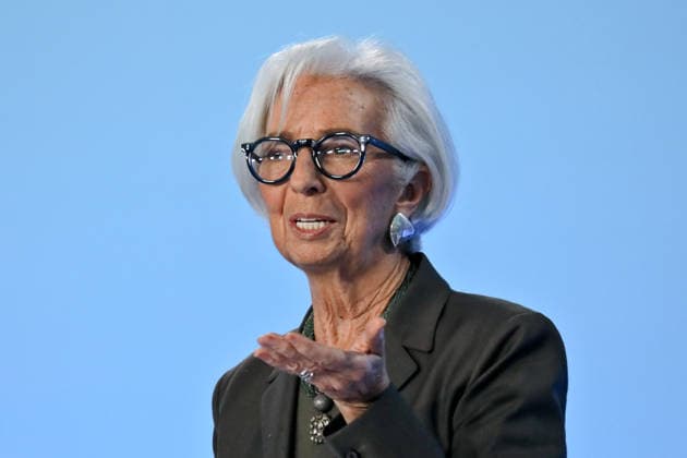 News Bilder des Tages 05.02.2026 , Frankfurt, DEU Pressekonferenz der Europaeischen Zentralbank, ECB, Christine Lagarde, Praesidentin der Europaeischen Zentralbank *** 05 02 2026 , Frankfurt, DEU Press conference of the European Central Bank, ECB, Christine Lagarde, President of the European Central Bank