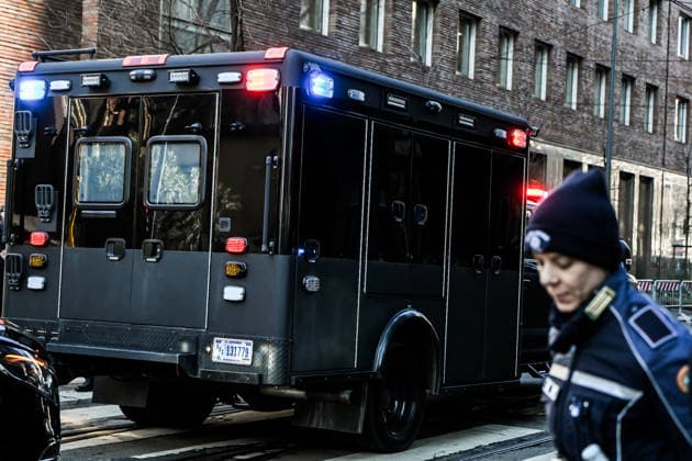 Arrival of US Vice President J. D. Vance Arrival of the U.S. Olympic delegations and U.S. Vice President Vance and his escort at the Hotel Gallia, Milan, February 5th, 2026, Credit:AGF Nicola Marfisi Avalon Italy, MI, Milan  Copyright: xAGF NicolaxMarfisix xAvalonx 1072323055
