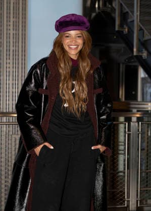 February 5, 2026, New York, New York, USA: LESLIE GRACE visits the Empire State Building on a visit to New York City. 5 February 2026 New York USA - ZUMAa265 20260205_zep_a265_004 Copyright: xEricxAcquayex
