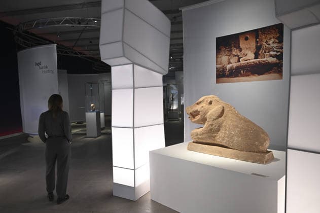 Gobeklitepe exhibition to open in Germany BERLIN, GERMANY - FEBRUARY 5: Gobeklitepe, known as the world’s oldest settlement and listed as a UNESCO World Heritage site, and the surrounding Tas Tepeler region are to be introduced with 93 selected artifacts in an exhibition in Germany, presenting the artistic expressions of early settled communities from birth and daily life to death across eight thematic sections, ahead of its opening in Berlin, Germany, on February 5, 2026. Halil Sagirkaya Anadolu Berlin Germany. Editorial use only. Please get in touch for any other usage.  Copyright: x2026xAnadoluxHalilxSagirkayax