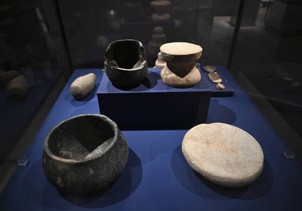 Gobeklitepe exhibition to open in Germany BERLIN, GERMANY - FEBRUARY 5: Gobeklitepe, known as the world’s oldest settlement and listed as a UNESCO World Heritage site, and the surrounding Tas Tepeler region are to be introduced with 93 selected artifacts in an exhibition in Germany, presenting the artistic expressions of early settled communities from birth and daily life to death across eight thematic sections, ahead of its opening in Berlin, Germany, on February 5, 2026. Halil Sagirkaya Anadolu Berlin Germany. Editorial use only. Please get in touch for any other usage.  Copyright: x2026xAnadoluxHalilxSagirkayax