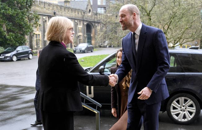 The Prince and Princess of Wales attend an audience with the Archbishop of Canterbury The Prince and Princess of Wales attend an audience with the Archbishop of Canterbury, Dame Sarah Mullally, in the Archbishop s study at Lambeth Palace, London, UK, on the 5th February 2026. Picture by Aaron Chown WPA-Pool London Lambeth Palace London United Kingdom  WHA-0807