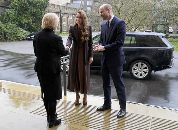 The Prince and Princess of Wales attend an audience with the Archbishop of Canterbury The Prince and Princess of Wales attend an audience with the Archbishop of Canterbury, Dame Sarah Mullally, in the Archbishop s study at Lambeth Palace, London, UK, on the 5th February 2026. Picture by Aaron Chown WPA-Pool London Lambeth Palace London United Kingdom  WHA-0807