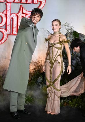 Celebrities attend the UK premiere of Wuthering Heights at Odeon Luxe Leicester Square, London Featuring: Jacob Elordi, Margot Robbie Where: London, United Kingdom When: 05 Feb 2026 Credit: Cover Images EDITORIAL USE ONLY. NOT FOR USE BY NEWSPAPERS BASED IN THE UK. Copyright: xx coverimg55441084