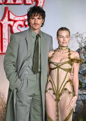 Celebrities attend the UK premiere of Wuthering Heights at Odeon Luxe Leicester Square, London Featuring: Jacob Elordi, Margot Robbie Where: London, United Kingdom When: 05 Feb 2026 Credit: Cover Images EDITORIAL USE ONLY. NOT FOR USE BY NEWSPAPERS BASED IN THE UK. Copyright: xx coverimg55441085