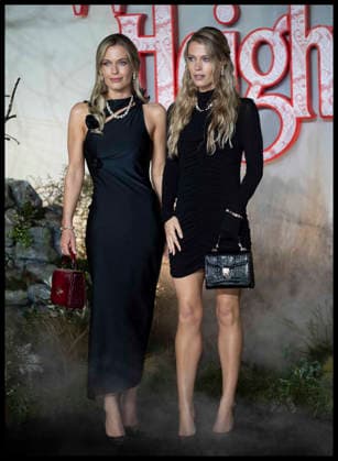 . 05 02 2026. London, United Kingdom. Lady Eliza Spencer and Lady Amelia Spencer arriving at the Wuthering Heights premiere in London.  xStephenxLockx xi-Imagesx IIM-26548-0042