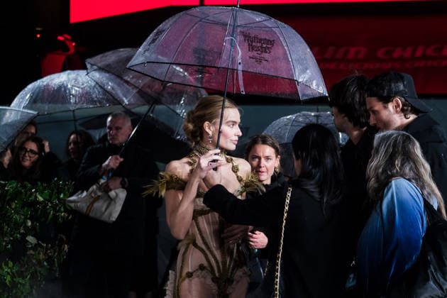 Wuthering Heights film premiere on Thursday 5 February 2026 Margot Robbie seen at the Wuthering Heights film premiere on Thursday 5 February 2026 at ODEON LUXE Leicester Square, London. ., Credit:Julie Edwards Avalon  Copyright: xJuliexEdwardsx xAvalonx 1072385028