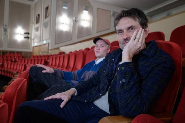 Essen Film Ach, diese Lücke at the Lichtburg FOR EDITORIAL PURPOSES ONLY EDITORIAL USE ONLY p Director Simon Verhoeven r and lead actor Bruno Alexander before the screening of the film Ach, diese Lücke on Thursday, February 5, 2026, at the Lichtburg in Essen Copyright UwexErnst Copyright: UwexErnst doc84g5szpztfo1cfyw11vos ,EDITORIAL USE ONLY Copyright: UwexErnst