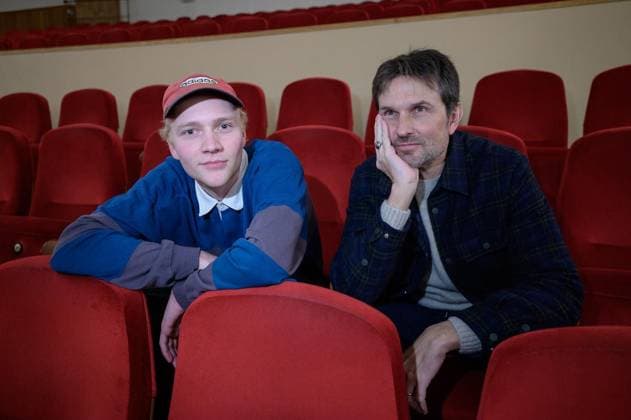 Essen Film Ach, diese Lücke at the Lichtburg FOR EDITORIAL PURPOSES ONLY EDITORIAL USE ONLY p Director Simon Verhoeven r and lead actor Bruno Alexander before the screening of the film Ach, diese Lücke on Thursday, February 5, 2026, at the Lichtburg in Essen Copyright UwexErnst Copyright: UwexErnst doc84g5t00xsav12lt381vor ,EDITORIAL USE ONLY Copyright: UwexErnst