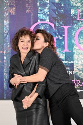 Photocall of the film La Gioia February 5, 2026, Rome. Presentation of the film La Gioia. Pictured are Valeria Golino and Jasmine Trinca., Credit:Maria Laura Antonelli Avalon Italy., Rome  Copyright: xMariaxLauraxAntonellix xAvalonx 1072312681