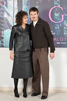 Photocall of the film La Gioia February 5, 2026, Rome. Presentation of the film La Gioia. Pictured: Valeria Golino, Saul Nanni, Credit:Maria Laura Antonelli Avalon Italy., Rome  Copyright: xMariaxLauraxAntonellix xAvalonx 1072312916