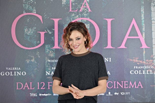 Photocall of the film La Gioia February 5, 2026, Rome. Presentation of the film La Gioia. Pictured: Jasmine Trinca, Credit:Maria Laura Antonelli Avalon Italy., Rome  Copyright: xMariaxLauraxAntonellix xAvalonx 1072313205