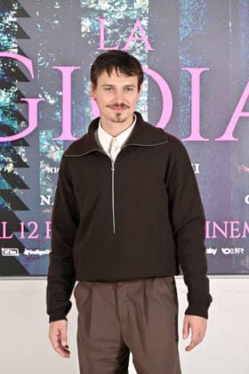 Photocall of the film La Gioia February 5, 2026, Rome. Presentation of the film La Gioia. Pictured: Saul Nanni, Credit:Maria Laura Antonelli Avalon Italy., Rome  Copyright: xMariaxLauraxAntonellix xAvalonx 1072313636