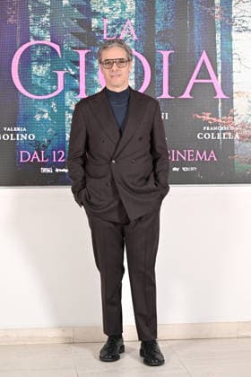 Photocall of the film La Gioia February 5, 2026, Rome. Presentation of the film La Gioia. Pictured: Francesco Colella, Credit:Maria Laura Antonelli Avalon Italy., Rome  Copyright: xMariaxLauraxAntonellix xAvalonx 1072313799