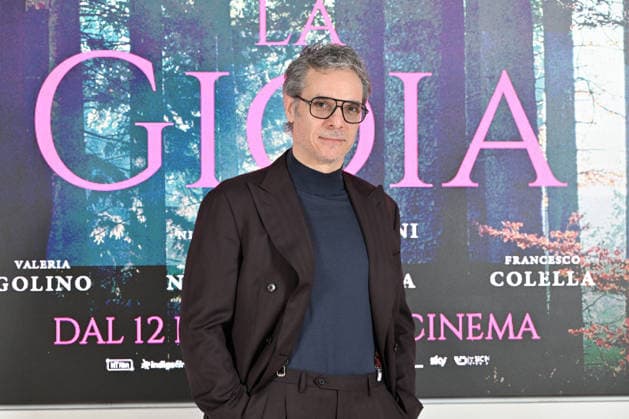 Photocall of the film La Gioia February 5, 2026, Rome. Presentation of the film La Gioia. Pictured: Francesco Colella, Credit:Maria Laura Antonelli Avalon Italy., Rome  Copyright: xMariaxLauraxAntonellix xAvalonx 1072313816
