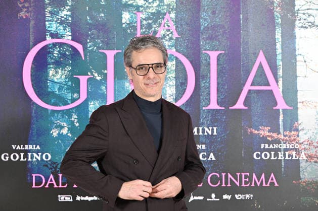Photocall of the film La Gioia February 5, 2026, Rome. Presentation of the film La Gioia. Pictured: Francesco Colella, Credit:Maria Laura Antonelli Avalon Italy., Rome  Copyright: xMariaxLauraxAntonellix xAvalonx 1072313850