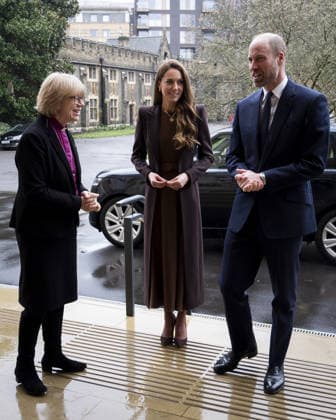 . 05 02 2026. London, United Kingdom. Prince William and Kate Middleton, the Prince and Princess of Wales , during an audience with the Archbishop of Canterbury, Dame Sarah Mullally , at Lambeth Palace in London.  xPoolx xi-Imagesx IIM-26553-0019