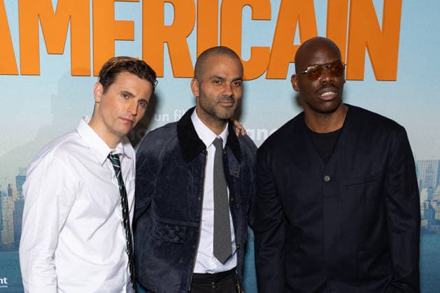 Le Reve Americain Paris Film Premiere Raphael Quenard, Tony Parker, Jean-Pascal Zadi attends Le Reve Americain Paris Film Premiere at UGC Cine Cite Bercy on February 05, 2026 in Paris, France. Photo by Nasser Berzane ABACAPRESS.COM Paris France  Copyright: xBerzanexNasser ABACAx