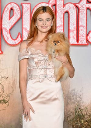 Alison Oliver attends Wuthering Heights UK Premiere at the Odeon Luxe Leicester Square in London, England. UK. Thursday 5th February 2026 Copyright: xJamesxWarrenx _HLZSF~X