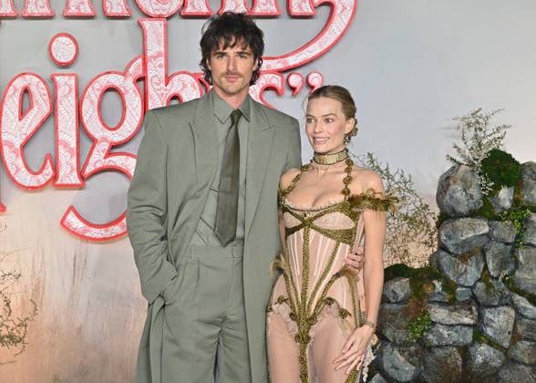Jacob Elordi and Margot Robbie attends Wuthering Heights UK Premiere at the Odeon Luxe Leicester Square in London, England. UK. Thursday 5th February 2026 Copyright: xJamesxWarrenx _HVZE3~Z