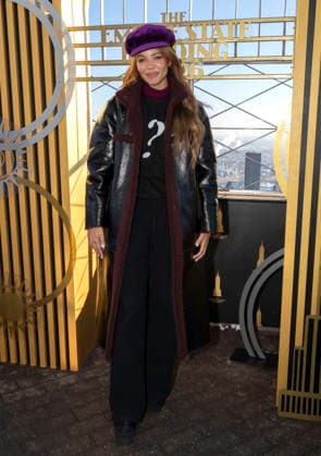 February 5, 2026, New York, Ny, United States: Leslie Grace visits the Empire State Building. Held at Empire State Building in New York. Zuma Press February 5, 2026. New York United States - ZUMAp281 20260205_zea_p281_020 Copyright: xPhotoxImagexPressx