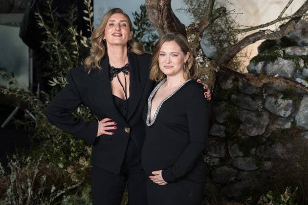 February 5, 2026, London, England, United Kingdom: JESSICA KNAPPETT and AMY MORGAN attend the UK premiere of Wuthering Heights at Odeon Luxe Leicester Square. London United Kingdom - ZUMAs371 20260205_zip_s371_096 Copyright: xWiktorxSzymanowiczx