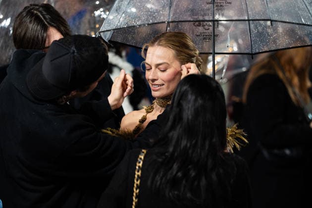 Wuthering Heights UK Premiere in London - 05 Feb 2026 Margot Robbie attends the Wuthering Height UK premiere at Odeon Luxe Leicester Square. London United Kingdom Copyright: xLounisxTiarx xSOPAxImagesx _DSC5305