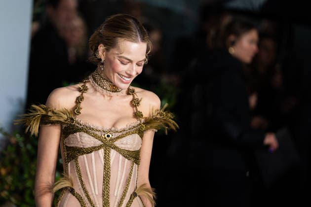 Wuthering Heights UK Premiere in London - 05 Feb 2026 Margot Robbie attends the Wuthering Height UK premiere at Odeon Luxe Leicester Square. London United Kingdom Copyright: xLounisxTiarx xSOPAxImagesx _DSC5211