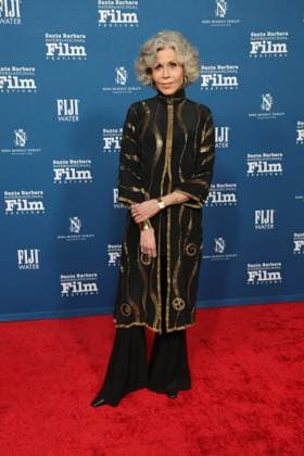 41st SIBFF: Maltin Modern Master Award SANTA BARBARA, CALIFORNIA - FEBRUARY 05: Jane Fonda attends the 41st Annual Santa Barbara International Film Festival: Maltin Modern Master Award Honoring Adam Sandler at The Arlington Theatre on February 05, 2026 in Santa Barbara, California. Credit: AdMedia EDITORIAL USE ONLY  Copyright: xx AdMediax admphotostwo966661