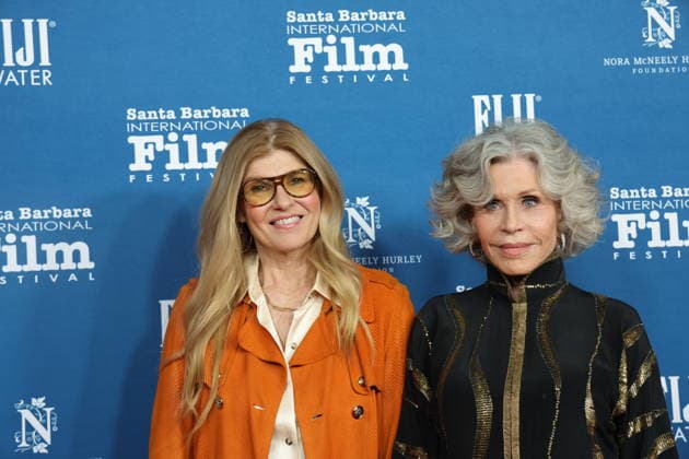 41st SIBFF: Maltin Modern Master Award SANTA BARBARA, CALIFORNIA - FEBRUARY 05: Connie Britton & Jane Fonda attends the 41st Annual Santa Barbara International Film Festival: Maltin Modern Master Award Honoring Adam Sandler at The Arlington Theatre on February 05, 2026 in Santa Barbara, California. Credit: AdMedia EDITORIAL USE ONLY  Copyright: xx AdMediax admphotostwo966666