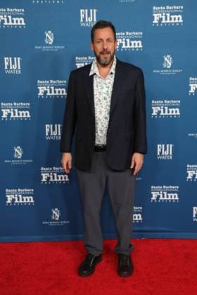 41st SIBFF: Maltin Modern Master Award SANTA BARBARA, CALIFORNIA - FEBRUARY 05: Adam Sandler attend the 41st Annual Santa Barbara International Film Festival: Maltin Modern Master Award Honoring Adam Sandler at The Arlington Theatre on February 05, 2026 in Santa Barbara, California. Credit: AdMedia EDITORIAL USE ONLY  Copyright: xx AdMediax admphotostwo966714