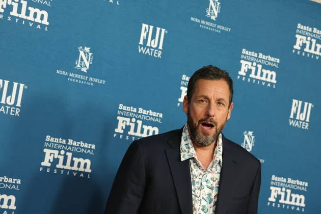 41st SIBFF: Maltin Modern Master Award SANTA BARBARA, CALIFORNIA - FEBRUARY 05: Adam Sandler attend the 41st Annual Santa Barbara International Film Festival: Maltin Modern Master Award Honoring Adam Sandler at The Arlington Theatre on February 05, 2026 in Santa Barbara, California. Credit: AdMedia EDITORIAL USE ONLY  Copyright: xx AdMediax admphotostwo966717