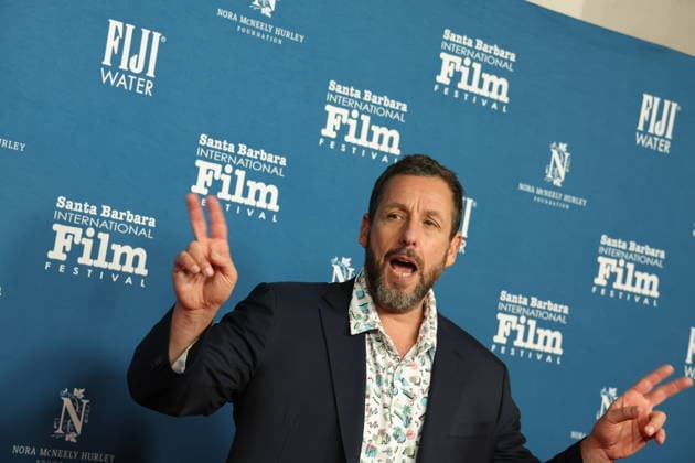 41st SIBFF: Maltin Modern Master Award SANTA BARBARA, CALIFORNIA - FEBRUARY 05: Adam Sandler attend the 41st Annual Santa Barbara International Film Festival: Maltin Modern Master Award Honoring Adam Sandler at The Arlington Theatre on February 05, 2026 in Santa Barbara, California. Credit: AdMedia EDITORIAL USE ONLY  Copyright: xx AdMediax admphotostwo966732