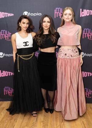 February 5, 2026, Bronx, New York, USA: Camile Mendes, Nastasya Popov and Anna Baryshnikov attend premiere of Idiotka at Crown Hill Theatre in New York, NY on February 5, 2026. Bronx USA - ZUMAr339 20260205_znp_r339_025 Copyright: xLevxRadinx